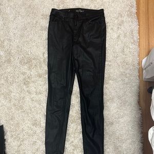 White House Black Market Coated Skinny Jeans